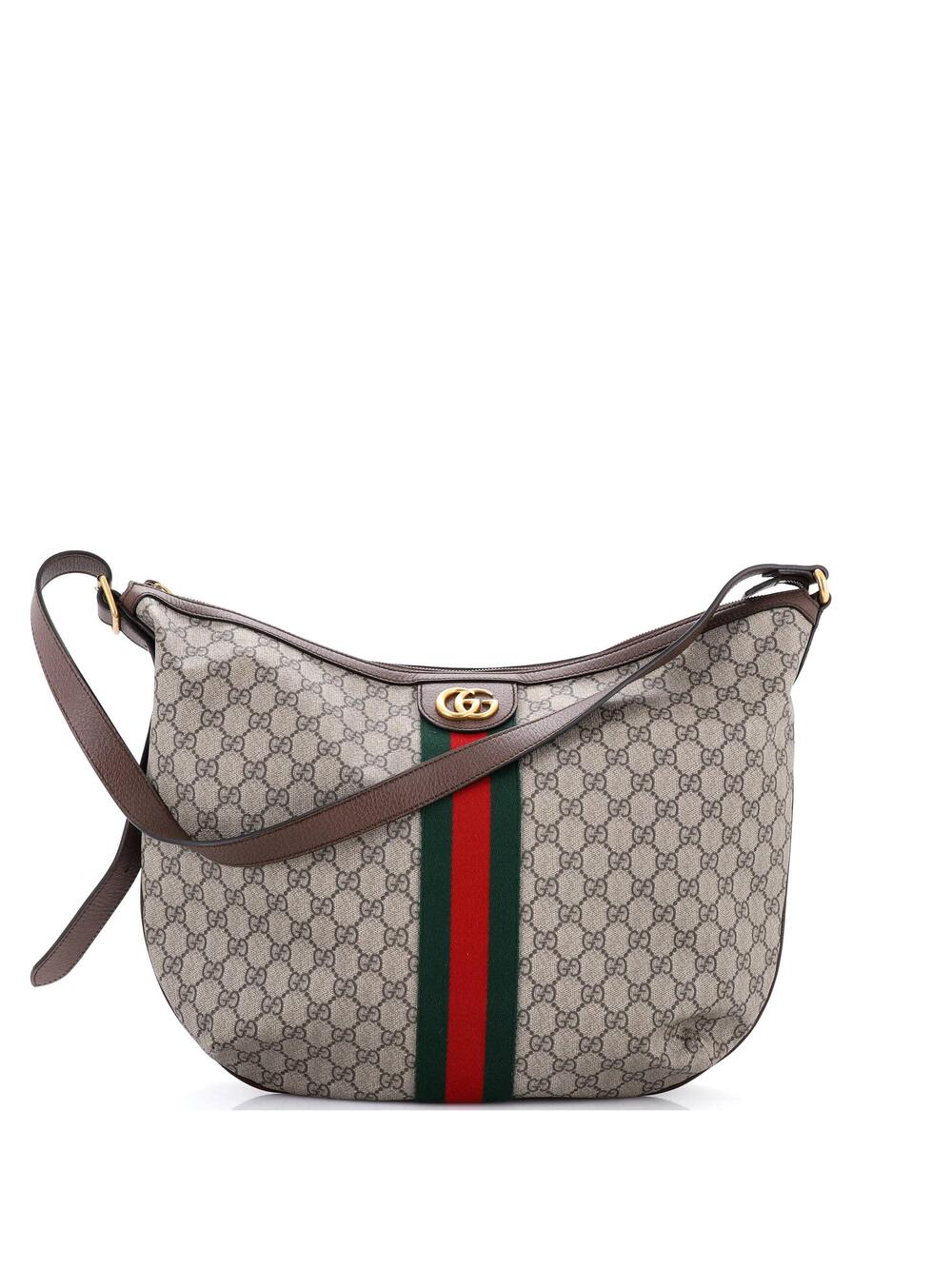 Gucci Ophidia Half Moon Hobo Gg Coated #260826G16B